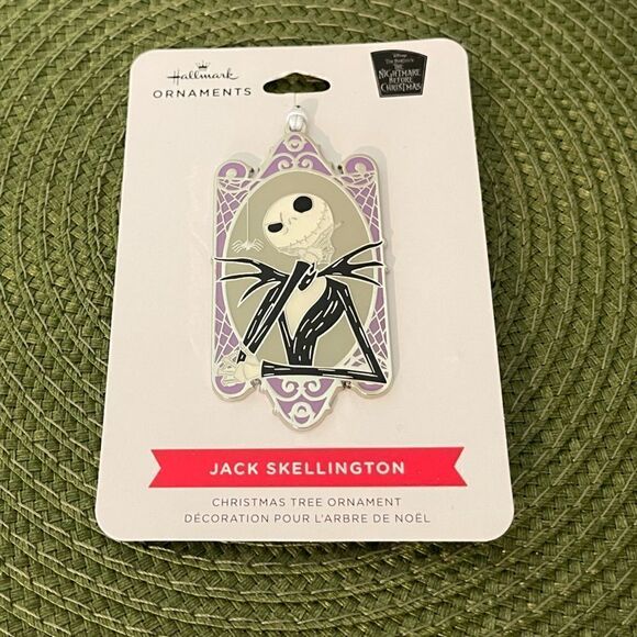 Hallmark Disney Jack Skellington Metal Nightmare Before Christmas Ornament NWT - Picture 3 of 4